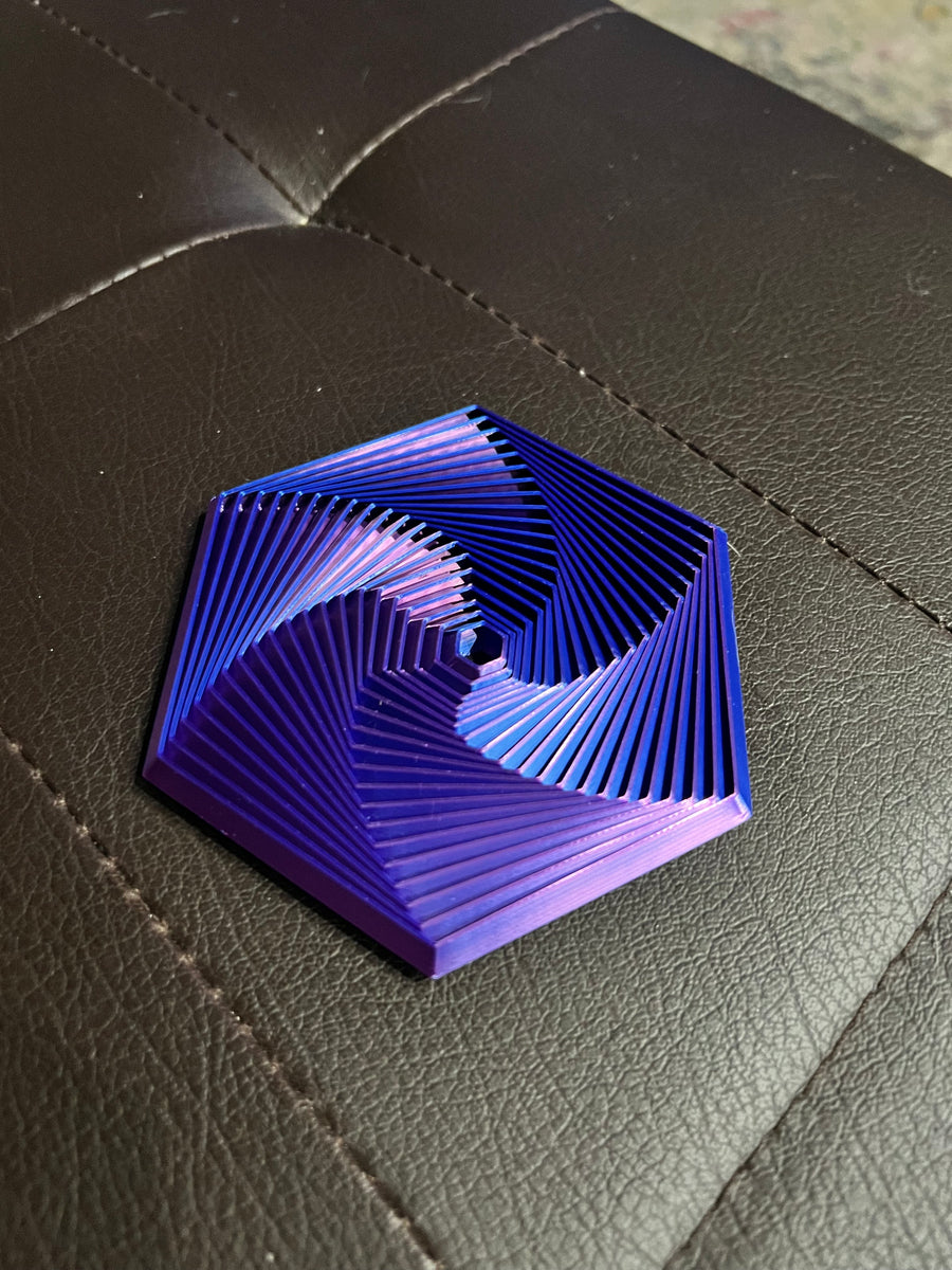 3d Printed Hexagon Printed Fidget / Coaster – SurfmonkeyGear