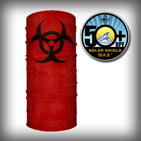 Monk Wrap Neck Gaiter - Face Mask - Bandana - BioHazard