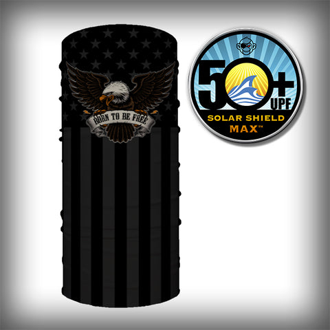 Monk Wrap Neck Gaiter - Face Mask - Bandana - Born to be Free