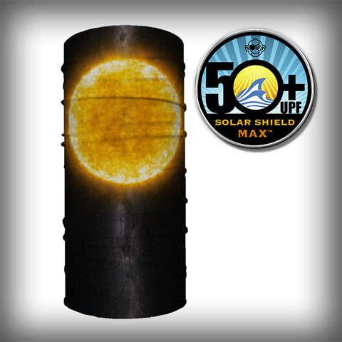 Monk Wrap Neck Gaiter - Face Mask - Bandana - Burning Sun