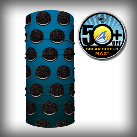 Monk Wrap Neck Gaiter - Face Mask - Bandana - Stuffed Cookie