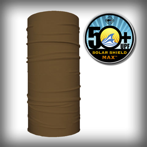 Monk Wrap Neck Gaiter - Face Mask - Bandana - Coyote Brown