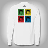 Grumpy Monkey Collection Fishing Shirt - Excited Performance Shirt