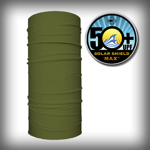 Monk Wrap Neck Gaiter - Face Mask - Bandana - Drab Olive
