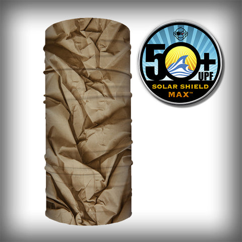 Monk Wrap Neck Gaiter - Face Mask - Bandana - Paper Bag