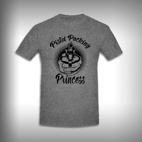 Pistol Packing Princess Short Sleeve Performance Shirt