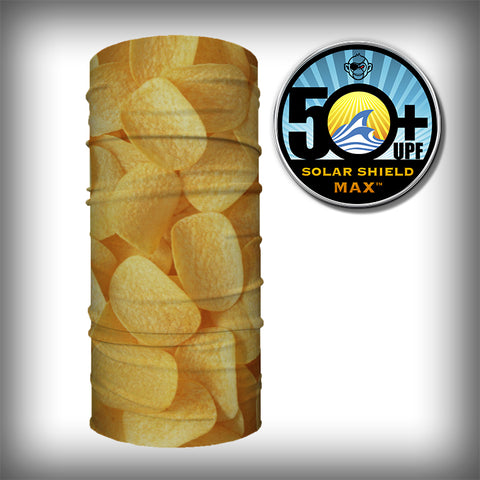 Monk Wrap Neck Gaiter - Face Mask - Bandana - Potato Chips