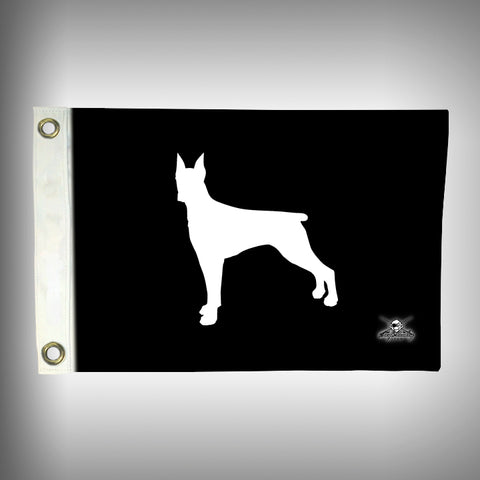 Boxer Flag - Dog Boat Flag - Boat Flag