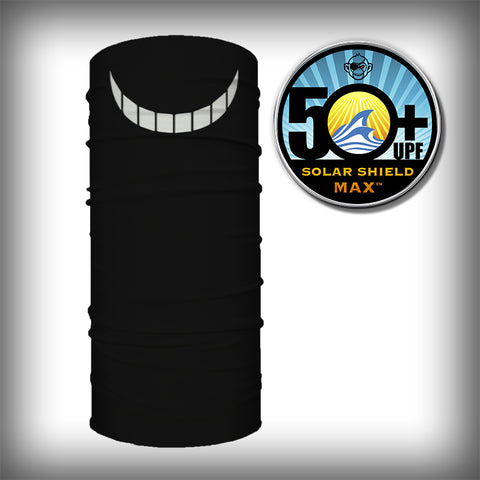 Monk Wrap Neck Gaiter - Face Mask - Bandana - Smiling in the Dark