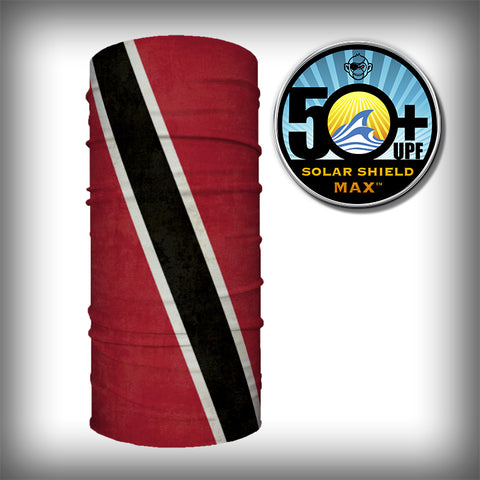 Monk Wrap Neck Gaiter - Face Mask - Bandana - Trinidad and Tobago Flag