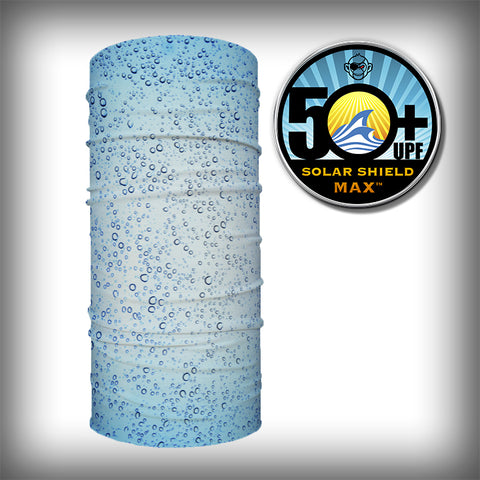 Monk Wrap Neck Gaiter - Face Mask - Bandana - Wet