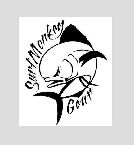 Surfmonkey Gear Decal Sticker - Mahi - SurfmonkeyGear
