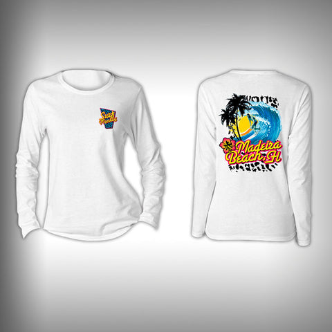 Surfing - Womens Performance Shirt - Fishing Shirt - SurfmonkeyGear
 - 1