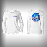 Swordfish - Womens Performance Shirt - Fishing Shirt - SurfmonkeyGear
 - 1