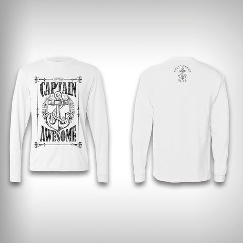 Captain Awesome - Performance Shirts - Fishing Shirt - SurfmonkeyGear
 - 1