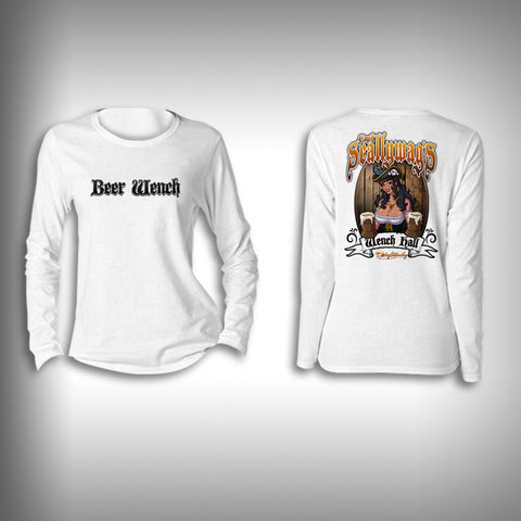 Beer Wench - Womens Performance Shirt - Fishing Shirt - SurfmonkeyGear
 - 1