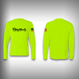 Surfmonkey Pro Performance Logo Long Sleeve Solar