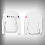 Surfmonkey Pro Performance Distressed Logo Long Sleeve