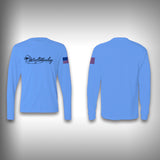 Surfmonkey Pro Performance Distressed Logo Long Sleeve