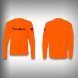 Surfmonkey Pro Performance Distressed Logo Long Sleeve