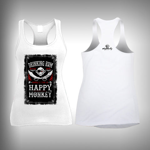 Drinking Rum - Womens Tank Top - SurfmonkeyGear
 - 1