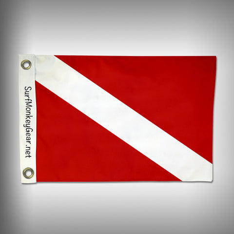 Dive Down Flag - Marine Grade - Boat Flag - Dive Flag - SurfmonkeyGear