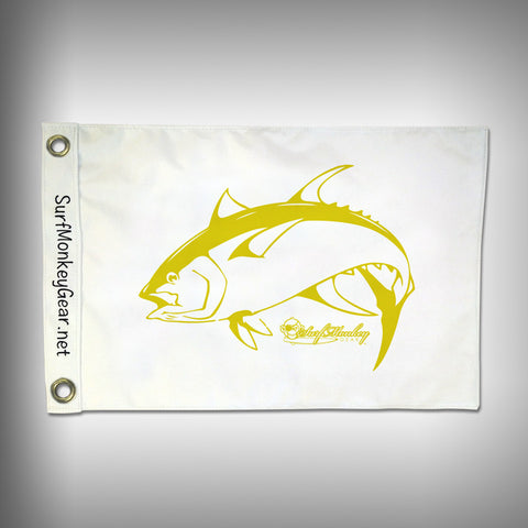 Fish Tournament Flag - Tuna - Marine Grade - Boat Flag - SurfmonkeyGear