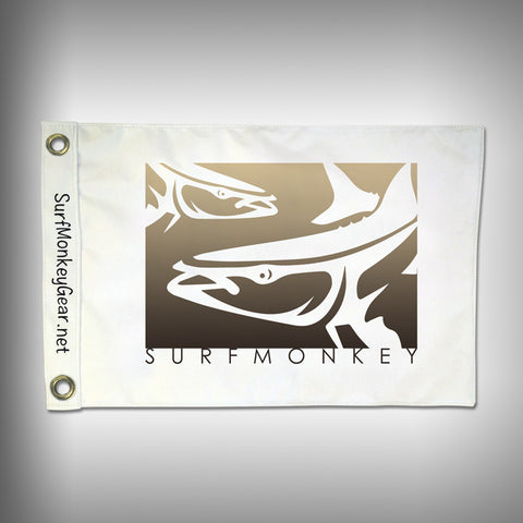 Custom Cobia Flag - Marine Grade - Boat Flag - SurfmonkeyGear
