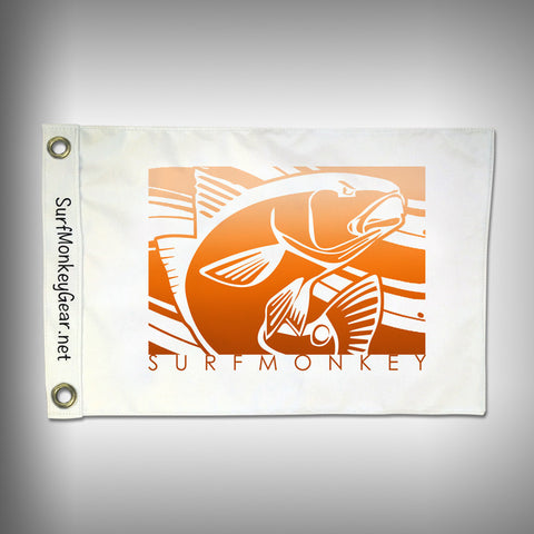 Custom Redfish Flag - Marine Grade - Boat Flag - SurfmonkeyGear

