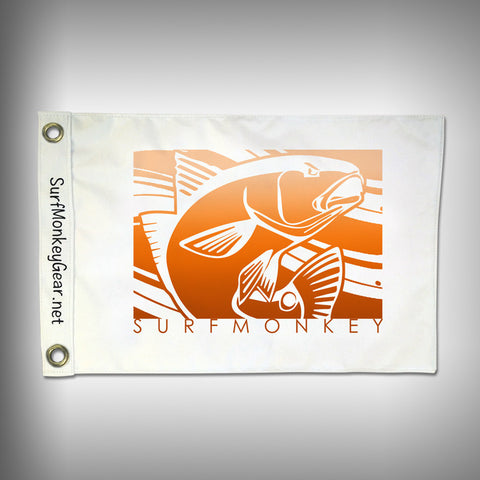 Custom Redfish Flag - Marine Grade - Boat Flag - SurfmonkeyGear