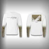 Northern Pike Scale Sleeve Shirt -  SurfMonkey - Performance Shirts - Fishing Shirt