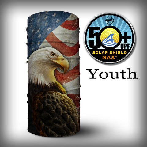 Monk Wrap Neck Gaiter - Face Mask - Bandana - Youth - American Eagle