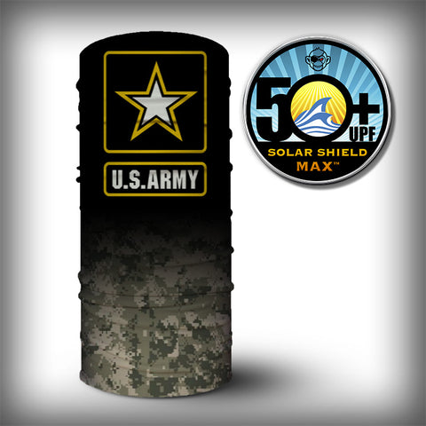 Monk Wrap Neck Gaiter - Face Mask - Bandana - Army