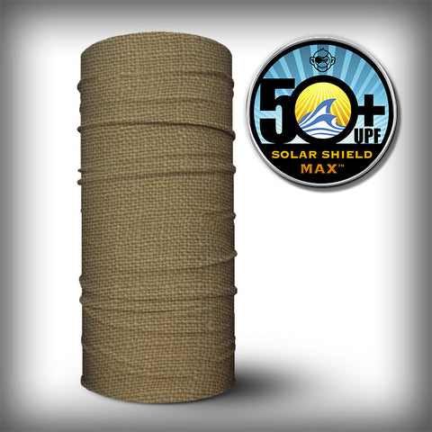 Monk Wrap Neck Gaiter - Face Mask - Bandana - Burlap
