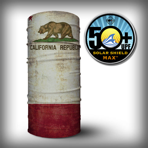 Monk Wrap Neck Gaiter - Face Mask - Bandana - California