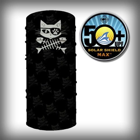 Monk Wrap Neck Gaiter - Face Mask - Bandana - Cat Pirate