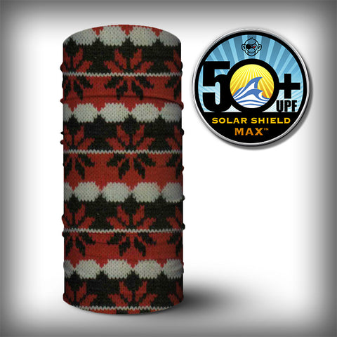Monk Wrap Neck Gaiter - Face Mask - Bandana - Christmas Sweater