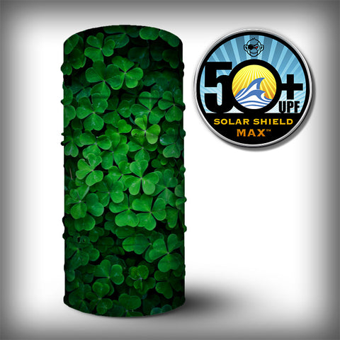 Monk Wrap Neck Gaiter - Face Mask - Bandana - Clovers