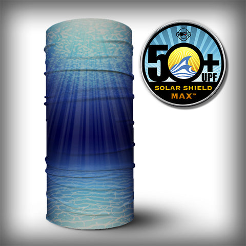 Monk Wrap Neck Gaiter - Face Mask - Bandana - Deep Sea