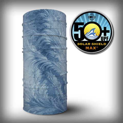 Monk Wrap Neck Gaiter - Face Mask - Bandana - Frost