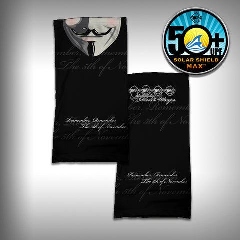 Monk Wrap Neck Gaiter - Face Mask - Bandana - Fawkes