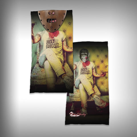 Monk Wrap Neck Gaiter / Face Shield - Hannibal Monkey - SurfmonkeyGear