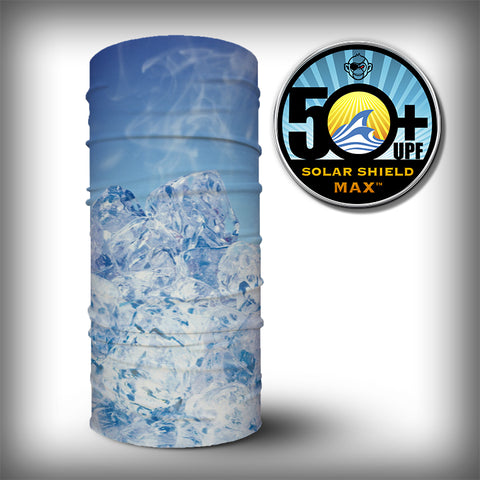 Monk Wrap Neck Gaiter - Face Mask - Bandana - Ice