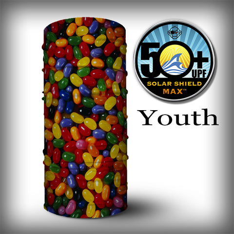 Monk Wrap Neck Gaiter - Face Mask - Bandana - Youth - Jelly Bean