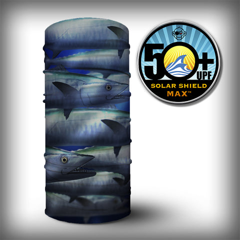 Monk Wrap Neck Gaiter - Face Mask - Bandana - Kingfish School