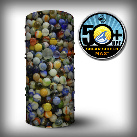Monk Wrap Neck Gaiter - Face Mask - Bandana - Marbles