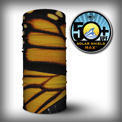 Monk Wrap Neck Gaiter - Face Mask - Bandana - Butterfly Wing