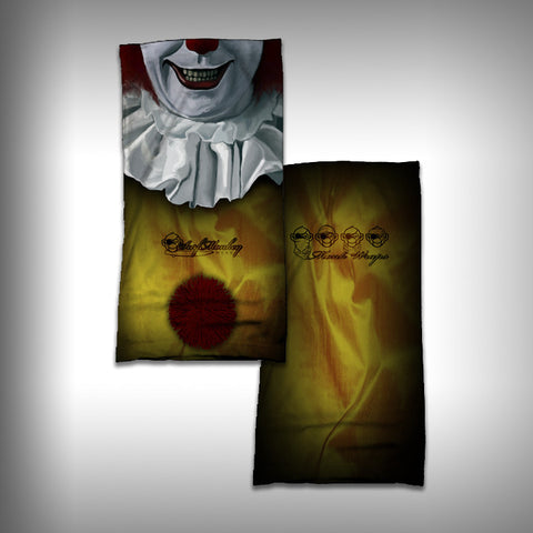 Monk Wrap Neck Gaiter / Face Shield - Pennywise - SurfmonkeyGear