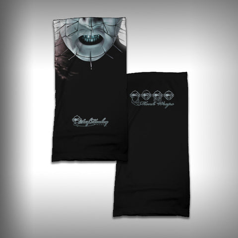 Monk Wrap Neck Gaiter / Face Shield - Pinhead - SurfmonkeyGear