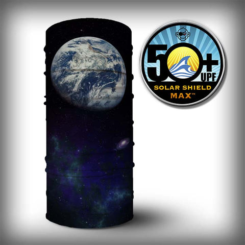 Monk Wrap Neck Gaiter - Face Mask - Bandana - Spaced Out